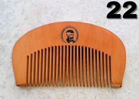 Pente De Madeira Barba Cabelo Bigode Personalizado Sua Logo - LUALKI