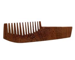 Pente De Madeira De Bahia Para Cabelo Barba E Bigode