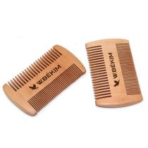 Pente De Madeira Resistente W.Békim Duplo Barba E Cabelo Pente De Madeira Resistente W.Békim Duplo Barba E Cabelo