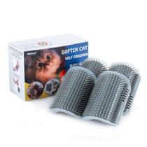 Pente de massagem de canto de parede Cat Self Groomer Toy com erva-dos-gatos Pente de massagem de canto de parede Cat Self Groomer Toy com erva-dos-gatos