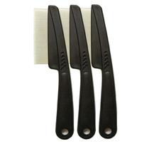 Pente de Metal de Dentes Finos KEAIYYJ - 3 Unidades - Preto Pente de Metal de Dentes Finos KEAIYYJ - 3 Unidades - Preto