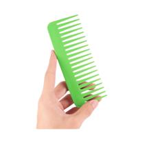 Pente De Plástico Antiestático Resistente Ao Calor Com Dentes Largos Para Salão De Beleza, Pente