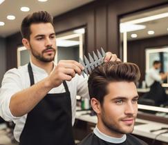 Pente de Textura Cabeleireiro Barbeiro Volume Estilo Unisex