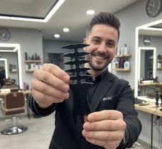 Pente de Textura Cabeleireiro Barbeiro Volume Estilo Unisex O mais Vendido