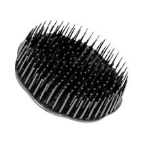 Pente Desembaraçador Preto Com Glitter, Antiestático, Ergonômico Para Cabelos Cacheados E Grossos,