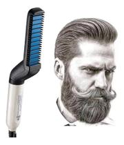 Pente Elétrico Modelador Alisador Barba E Cabelo Masculino