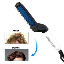 Pente Eletrico Modelador Para Cabelo Longo E Curto Bivolt