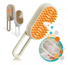 Pente Escova A Vapor Banho A Seco Desembaraça Pelos Pets