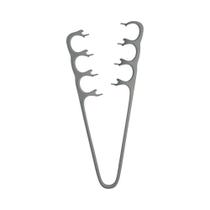 Pente Estilizador Portátil Unissex De Dentes Largos Para Volume E Textura, Ferramenta De Cabelo Para Pente Estilizador Portátil Unissex De Dentes Largos Para Volume E Textura, Ferramenta De Cabelo Para