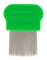 Pente Fino Aço Inox Extrator Piolhos Lêndeas Xo Bixinho Pente Fino Aço Inox Extrator Piolhos Lêndeas Xo Bixinho