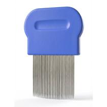 Pente Fino Aço Inoxidável Azul Removedor De Piolhos