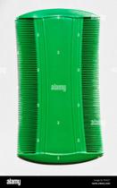 Pente fino de cor verde