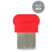 Pente Fino Piolho Aço Inox Ferro Lêndeas Extrator Criança
