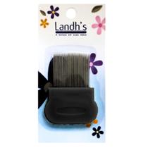 Pente Fino Removedor De Piolhos e Lêndeas Preto - Landhs