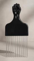 Pente Garfo Afro Cabelo Crespo Dente Metal