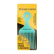 Pente garfo para cachos marco boni 1545 verde