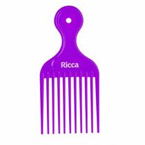 Pente Garfo Para Cachos Roxo Ricca Cod.2405 Pente Garfo Para Cachos Roxo Ricca Cod.2405
