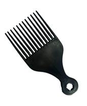 Pente Garfo para Penteado Cabelo Cacheado Afro Hair Black Power Unissex