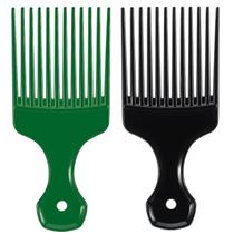 Pente garfo SIMPOR 2 peças, dentes largos para penteados afro Pente garfo SIMPOR 2 peças, dentes largos para penteados afro