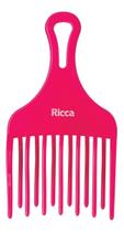 Pente Garfo Trançado Pink -ricca Pente Garfo Trançado Pink -ricca