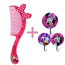 Pente Infantil Minnie Disney Meninas Personalizado18cm
