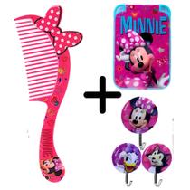 Pente Infantil Minnie Disney Meninas Personalizado18cm
