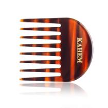 Pente KAHEM Artesanal Pequeno com Dentes Largos 8 cm Desembaraçador