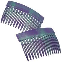 Pente lateral de cabelo Camila Paris CP2945 azul pequeno 7,62 cm Pente lateral de cabelo Camila Paris CP2945 azul pequeno 7,62 cm