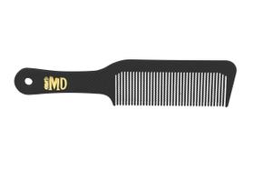 Pente MD Flat Top Preto para Barbeiros e Estilistas