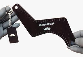 Pente Modelador Boomerang Acrílico Preto Alinhamento Ideal