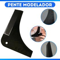 Pente Molde Alinhador De Barba Modelo 2