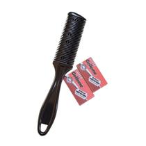 PENTE NAVALHA preto para barbeira PENTE NAVALHA preto para barbeira