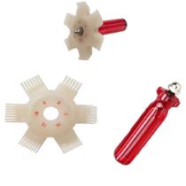 Pente Para Aletas De Ar Condicionado Serpentina Radiador Com 06 Medidas - Suryha 80150.043 Pente Para Aletas De Ar Condicionado Serpentina Radiador Com 06 Medidas - Suryha 80150.043