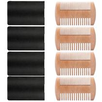 Pente para Barba Zilotusnte de Madeira Dupla Face Kit com 4 Unidades Pente para Barba Zilotusnte de Madeira Dupla Face Kit com 4 Unidades