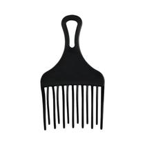 Pente Para Cabelo Afro Com Dentes Largos, Escova De Plástico Para Cabelo Cacheado, Ferramentas De