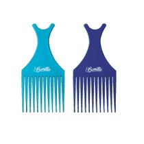 Pente Para Cabelos Afro Bonitta Cores Sortidas 1 un 16 cm Pente Para Cabelos Afro Bonitta Cores Sortidas 1 un 16 cm