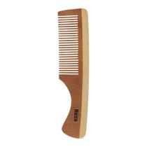 Pente para Cabelos de Madeira 18cm Dente Largos Ricca Belliz Pente para Cabelos de Madeira 18cm Dente Largos Ricca Belliz