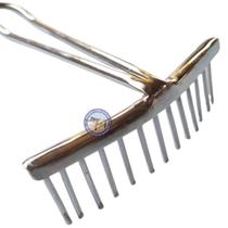 Pente Para Crina Cavalo Bregeiro de aço inox Pente Para Crina Cavalo Bregeiro de aço inox