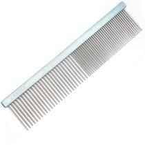 Pente para cuidar de cães LBMBAIC Professional Shedding Tangles Blue