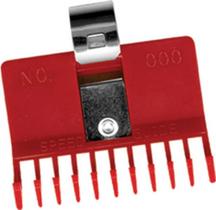 Pente para Máquina de Cortar Cabelo Speed O Guide SPG0132 Vermelho