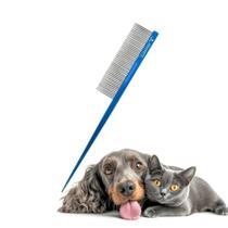 Pente Penteado 18cm Alumínio Azul - Propetz