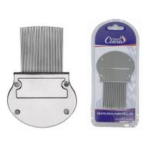 Pente piolho aço inox santa clara Pente piolho aço inox santa clara