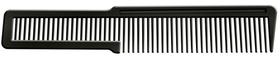 Pente Plástico Corrido Preto - Santa Clara