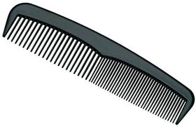 Pente Plástico Preto Pequeno Belo 12 unidades - Santa Clara