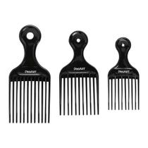 Pente ProArt Wonder Curly Garfo de Metal 3 Unidades