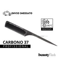 Pente Profissional Carbono 240ºC Antiestático Beauty Flash Cerdas Grossas e Cabo Ponta Fina Pente Profissional Carbono 240ºC Antiestático Beauty Flash Cerdas Grossas e Cabo Ponta Fina