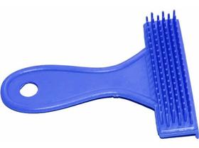 Pente Rastelo Escova Plastica Rasqueadeira Pet p/ Cães e Gatos