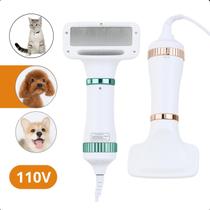 Pente Secador Pet - Profissional Banho Tosa Cachorro Gato 110V para uso seguro