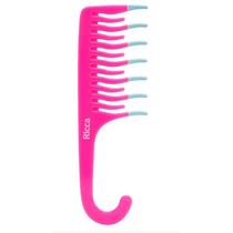 Pente Shower Cachos Pink Ricca-581 Pente Shower Cachos Pink Ricca-581
