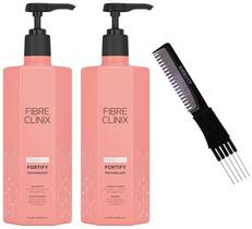 Pente Sleekshop + SHAMPOO Fortalecedor FIBRE CLINIX - Schwarzkopf